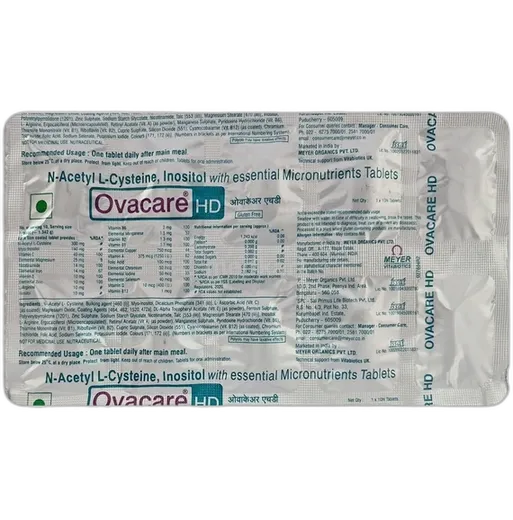 ovacare hd tablet 10's